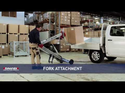 Powered Hand Truck Attachments Video